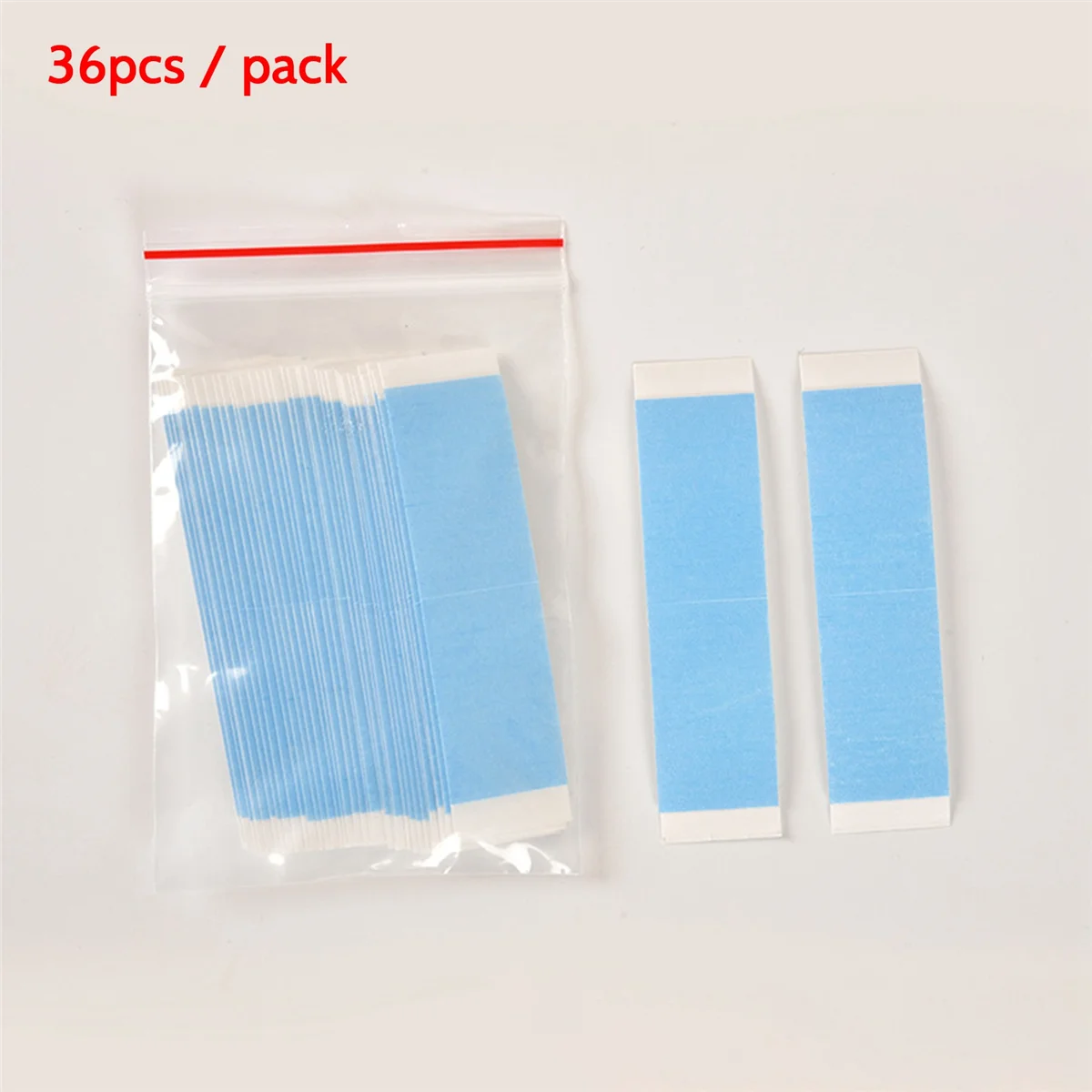 36Pc/Lot Strong Wig Tape Double Sided Adhesive Extension Hair Tape Strips Waterproof for Toupee Lace Wigs Film Adhesive