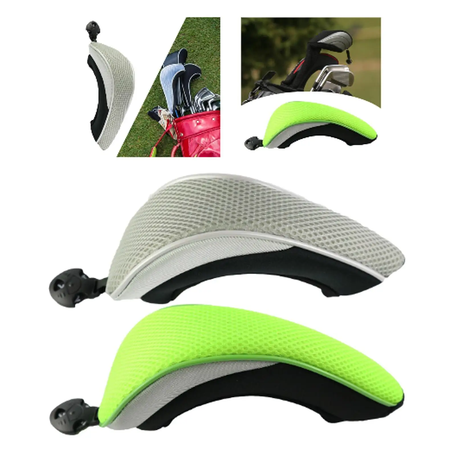 

Practical Golf Wood Headcover with Interchangeable Number Tag for Men Women