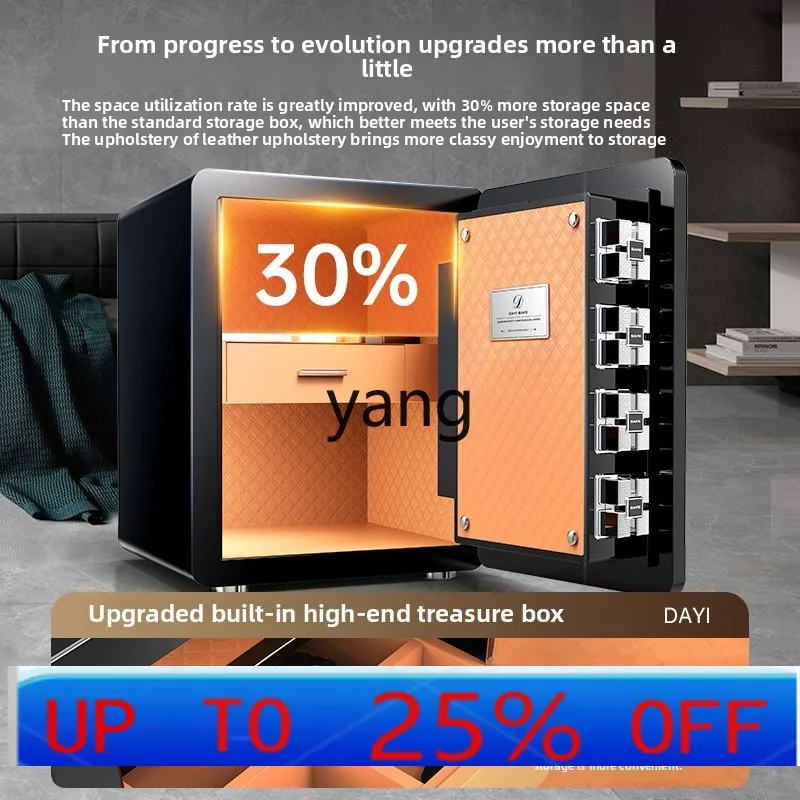 

yhm Home Small Full Touch Screen Safe Mini Office Safe Deposit Box