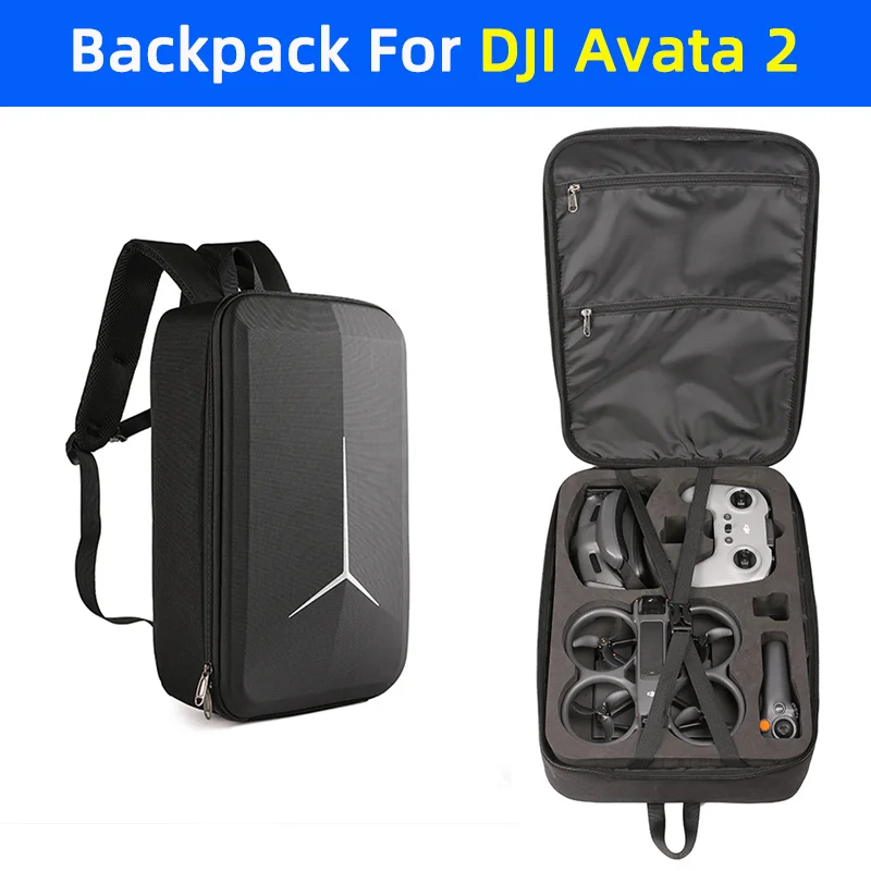 Backpack For DJI Avata 2 Drone Goggles 3 Flight Glasses Motion Rocker 3 Storage Bag Carrying Case Protective Case Accessories