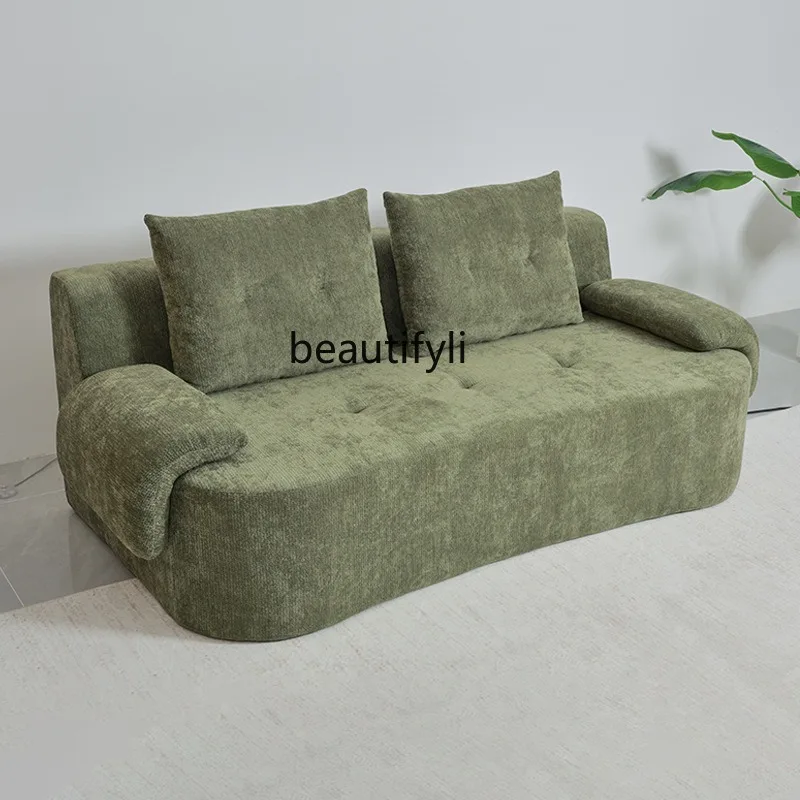 Fully Compressed Sofa Furniture Factory Frameless Sofa High-Density Foam Compressed Sofa