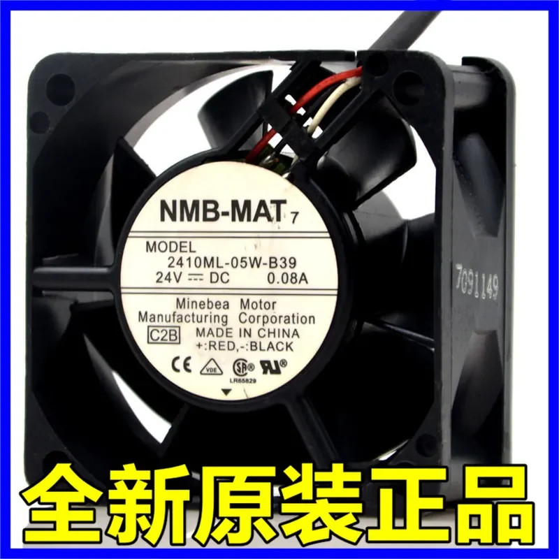 for Genuine NMB 2410ML-05W-B39 24V 0.10A Fanuc fan with original Fanuc plug