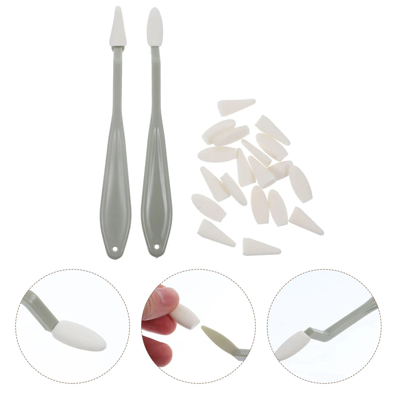 

1 Set Sponge Tip Sketch Pens Blending Stumps Drawing Tools For Artists Art Supplies Paper Blenders Wipes Sketching Kit