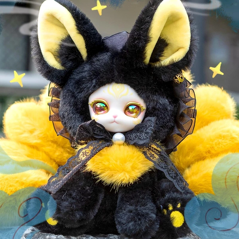 吉祥九尾シリーズ ブラインドボックス かわいいアニメフィギュア