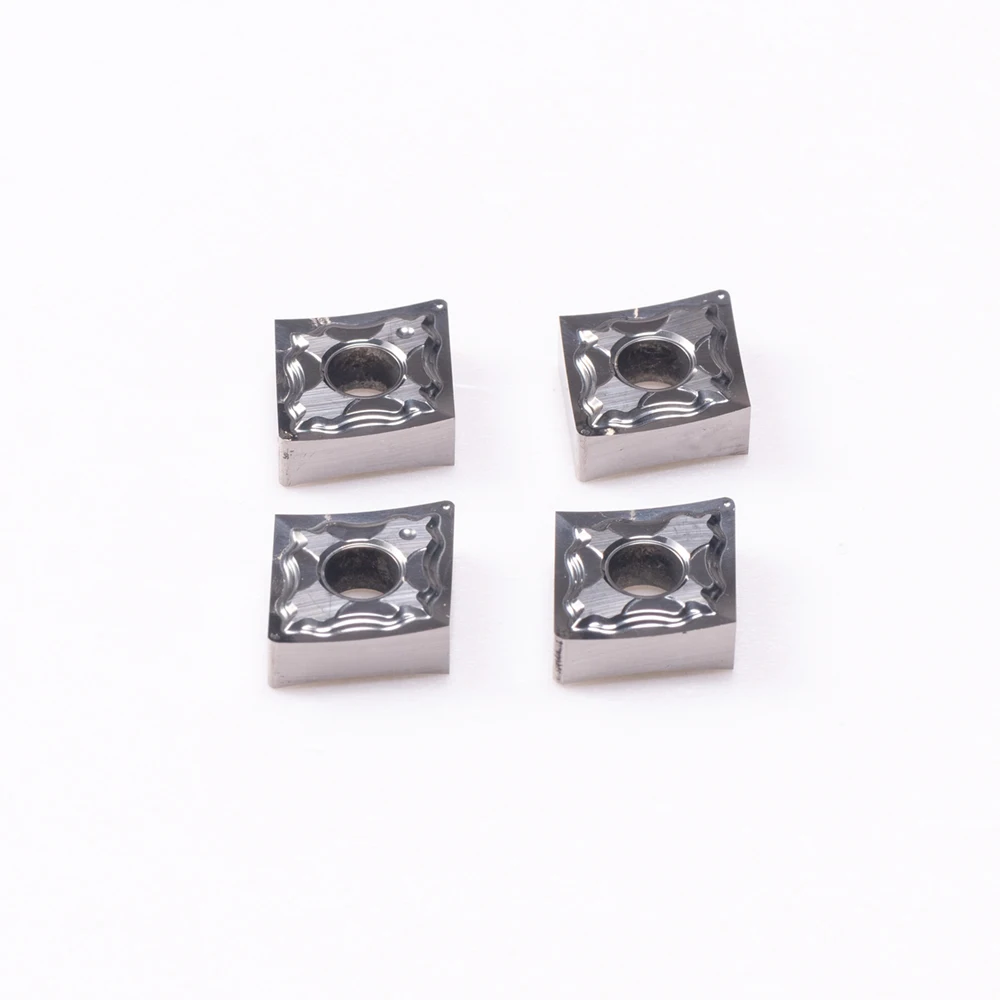 Imagem -06 - Fresa de Alumínio Ferramenta de Torneamento Lâmina de Carboneto Inserção de Máquina Cnc Cnmg120404 Cnmg120408 ha H01 10 Pcs