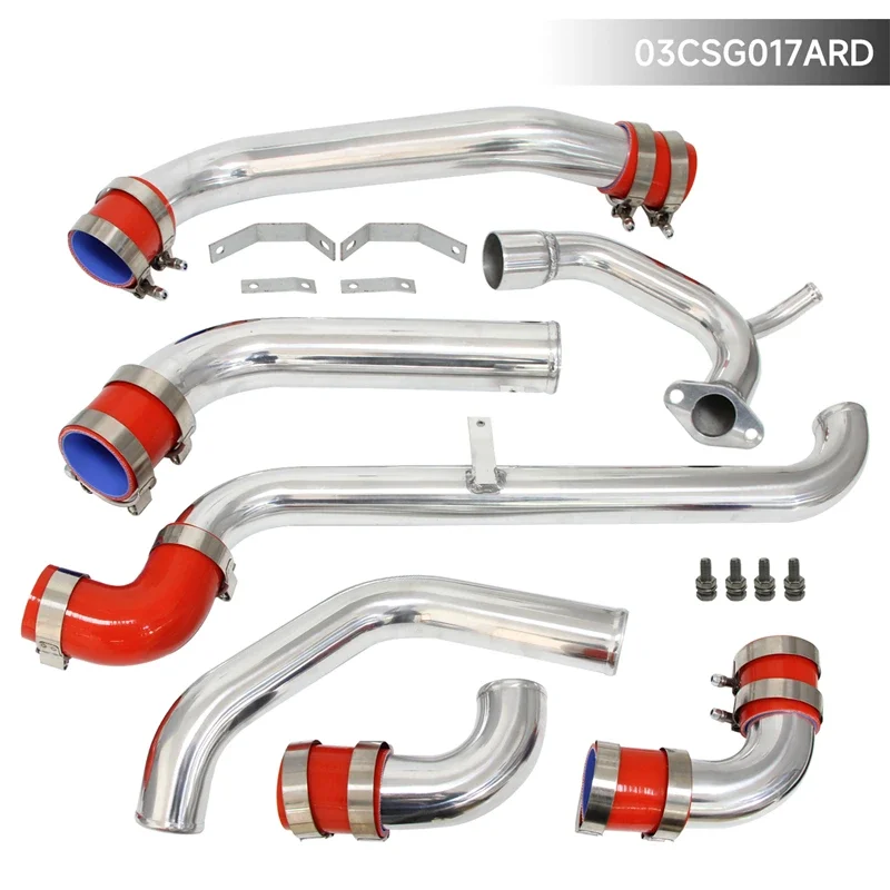 Intercooler Piping Kit Fit For Toyota Starlet E82 90-95 EP91 96-99 1.3L Engine Black/Blue/Red