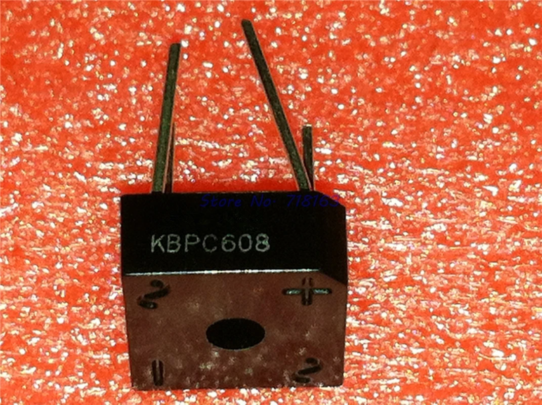 5pcs/lot KBPC608 KBPC-608 6A 800V DIP-4