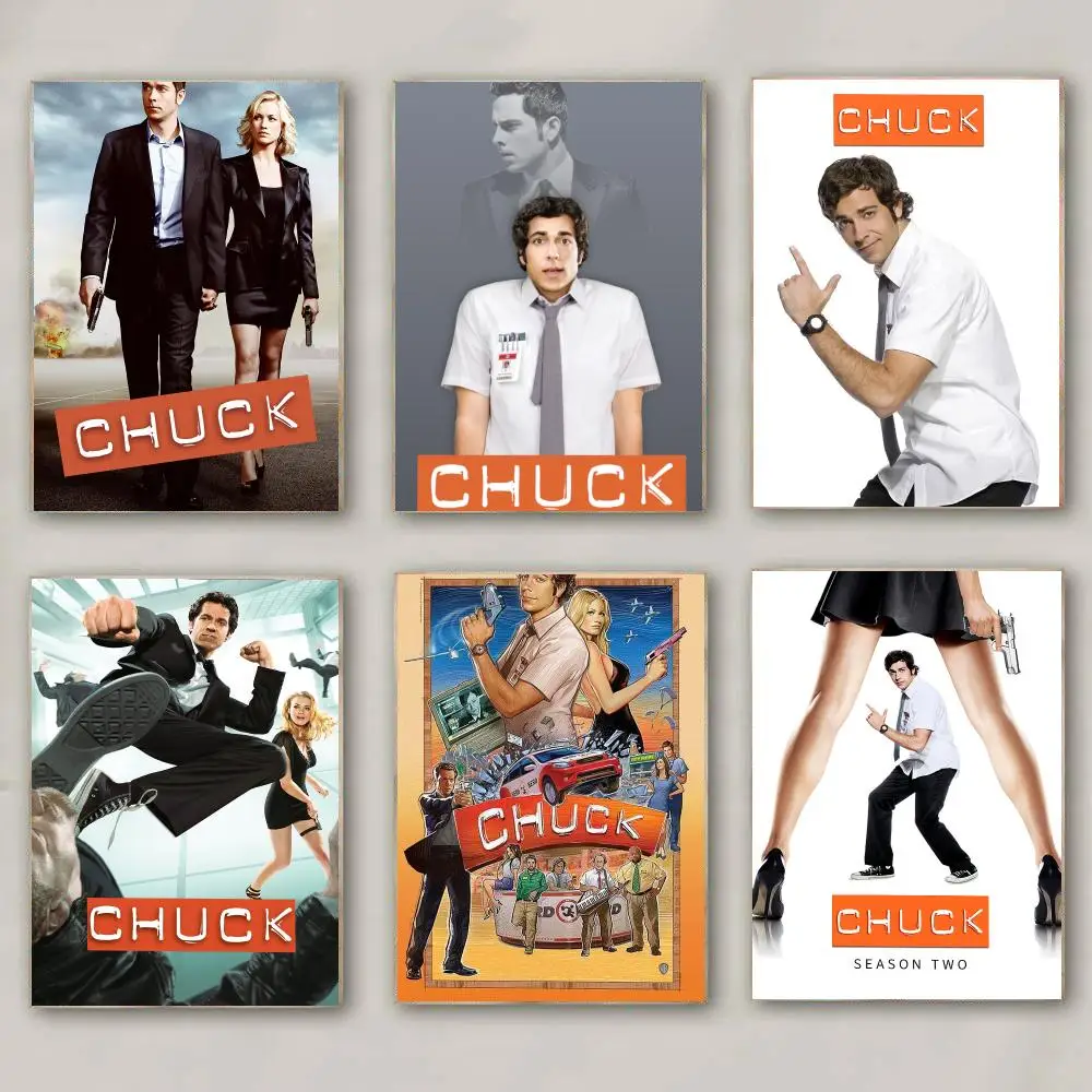 tv series C-Chuck-K Poster Modern Wall Decal for Living Room Cafe Office Bar and Bedroom