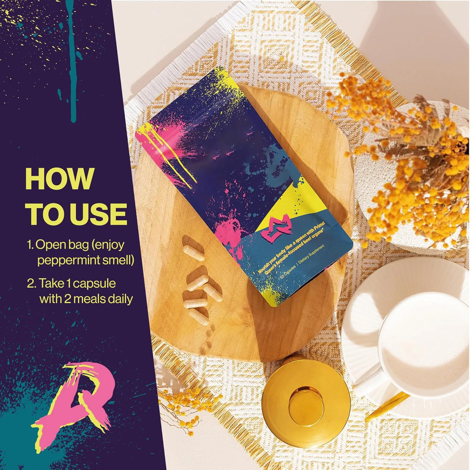 

Women's Balance Capsules Promote Hormonal Balance, Improve Memory, Relieve Anxiety, and Promote Cardiovascular Health