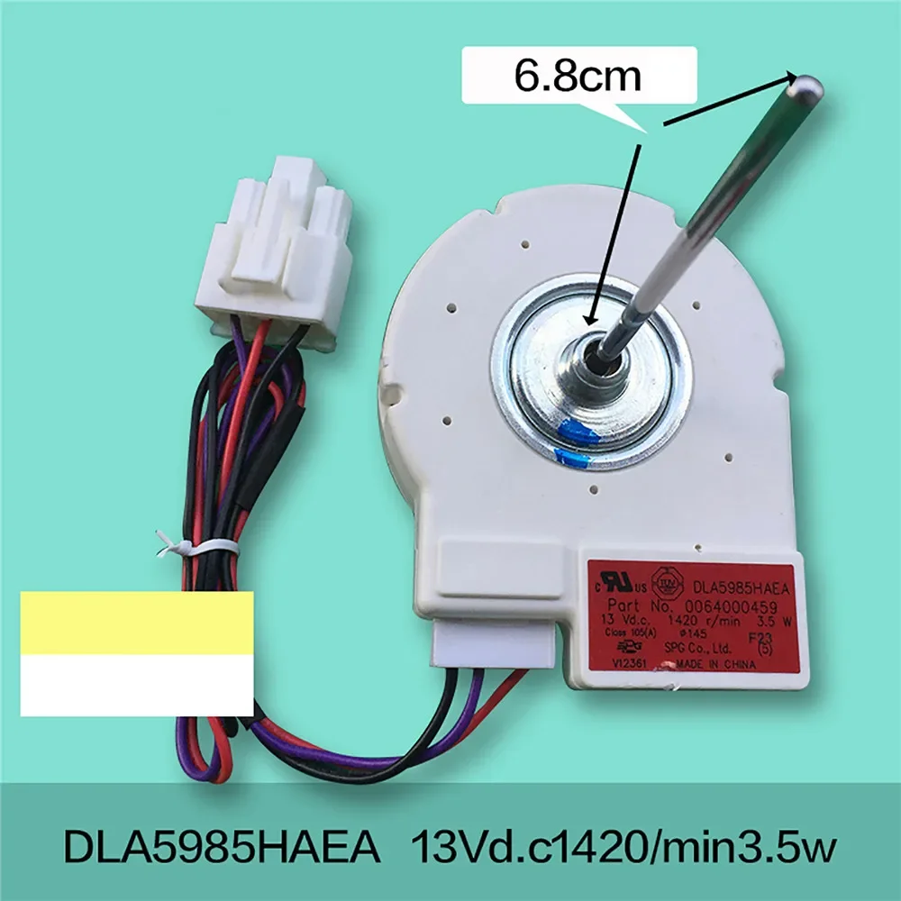 13V 3.5W 0064000459 Cooling Fan Motor for Haier Refrigerator BCD-550WB Freezing DC Fan Motor Refrigerator Accessories