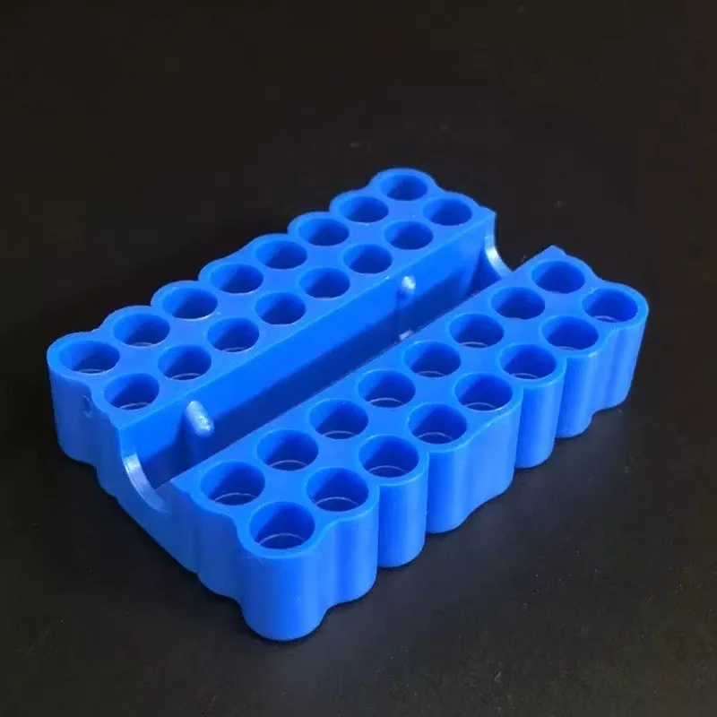 32-Loch-Schraubendreher-Bithalter, Sechskant-Bit-Organizer, tragbarer Bithalter, Bohrer-Aufbewahrungsbox für 6,35-mm-Schäfte – Detail 4