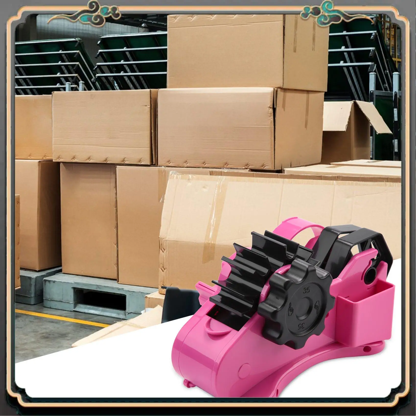 

ASMA-Multiple Roll Cut Heat Tape Dispenser Sublimation For Heat Transfer Tape, Tape Dispenser With 1 Inch And 3 Inch Core