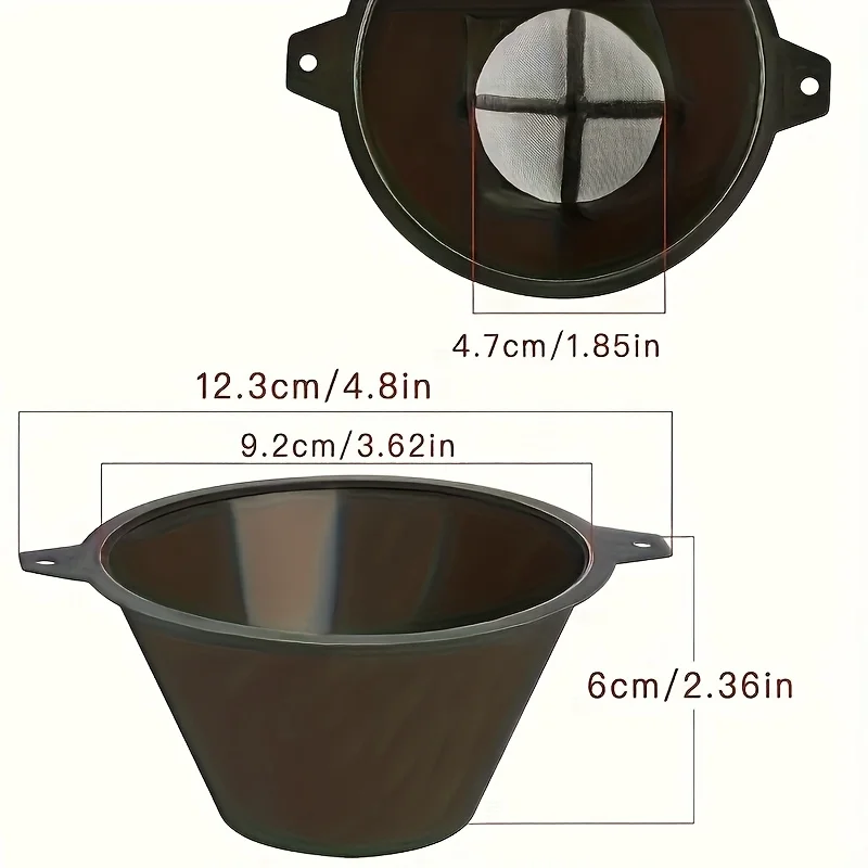 10/20/30/50pcs Reusable Nylon Mesh Paint Spray Mesh Paper Filter Auto Fueling Strainer for Water Paints  Based Oil Food Residues - view 2
