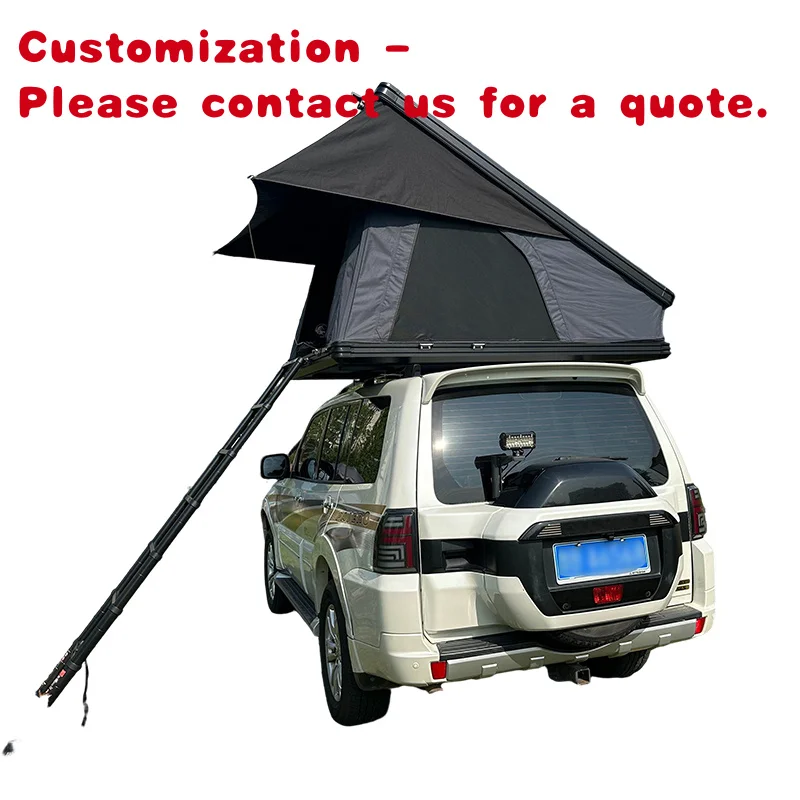 

custom.New Arrival Easy Install All Seasons Car Camping Tent Custom Aluminum Hard Roof Top Tent