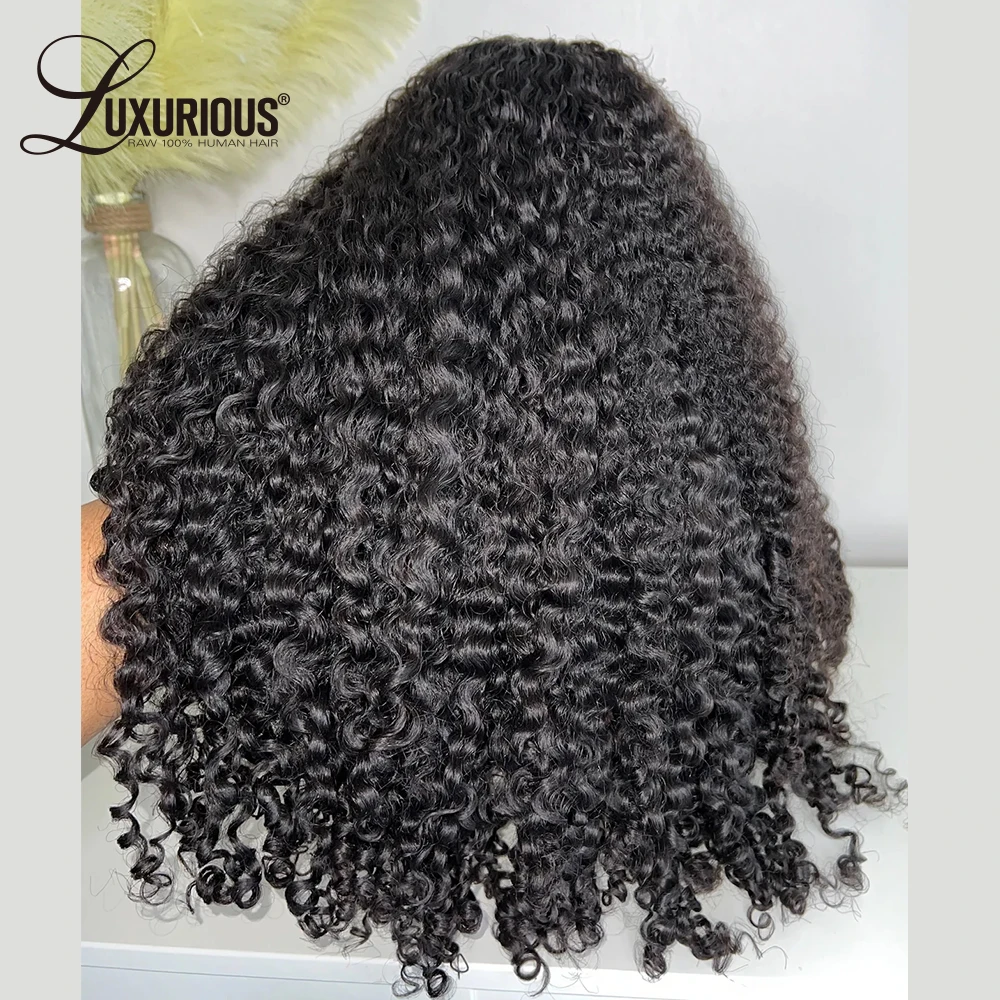 Highlight Honey Blonde Latin American Curly 13x4 Pre-Cut Lace Human Hair Wigs For Black Women Brazilian  Glueless 13x6 Lace Wig