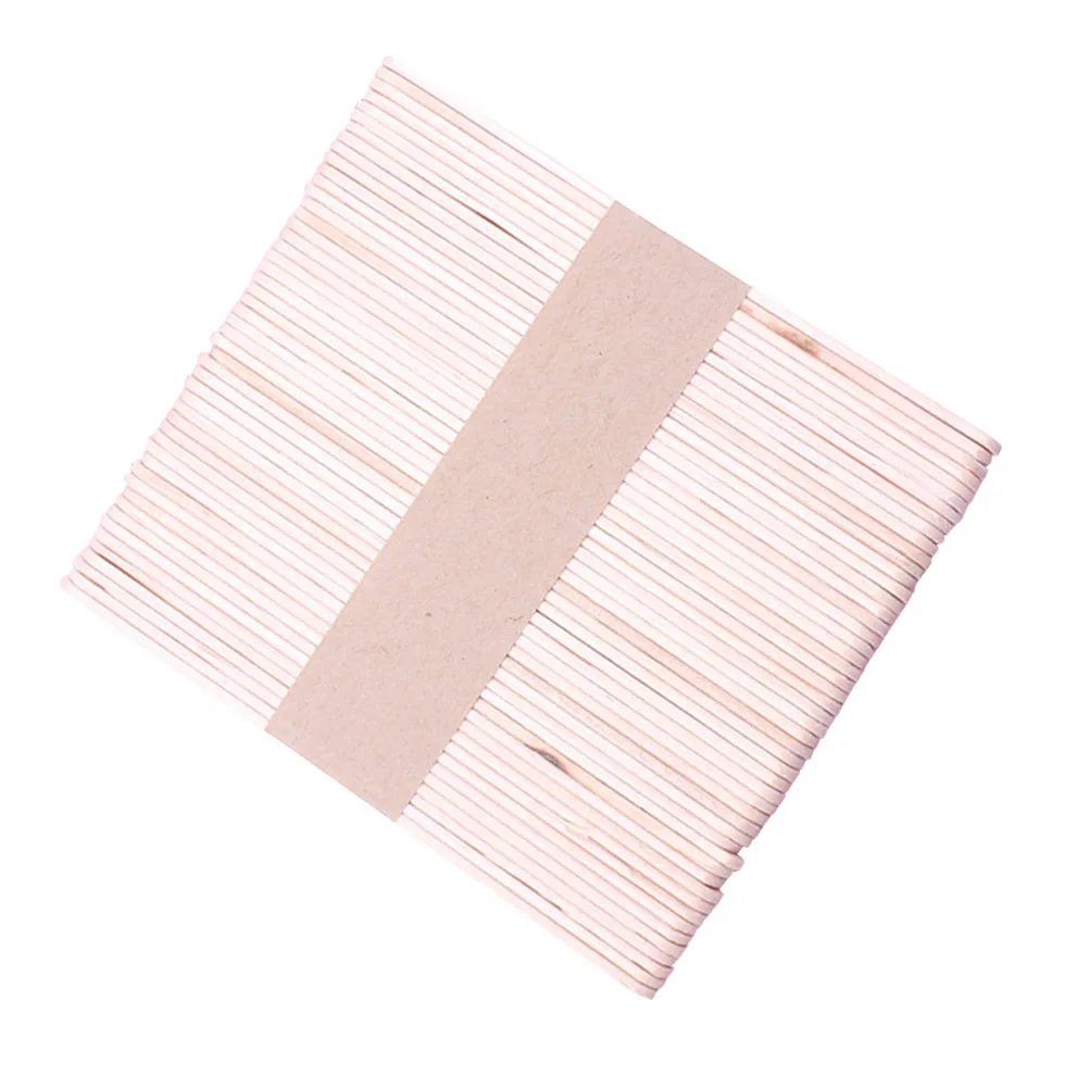 50 قطعة الحرف الخشبية الطبيعية لتقوم بها بنفسك الخشب المصاصة العصي للأطفال مدرسة مشاريع الحفلات تحريك Crafts بها بنفسك الحرف الخشبية العصي #4