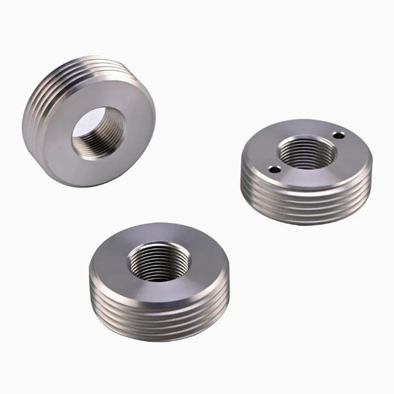 

Custom Oem Machining Services Stainless Steel Disk with Internal Threads