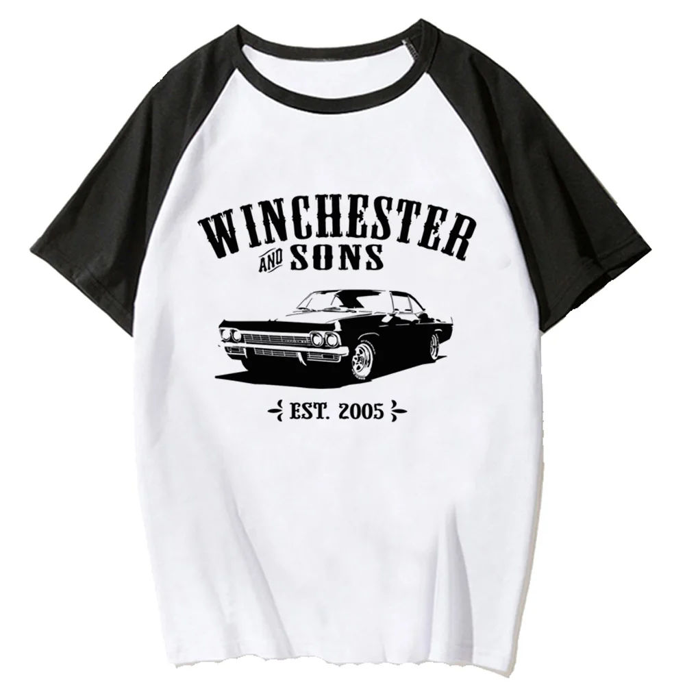 Supernatural tshirt women graphic Tee girl designer clothing