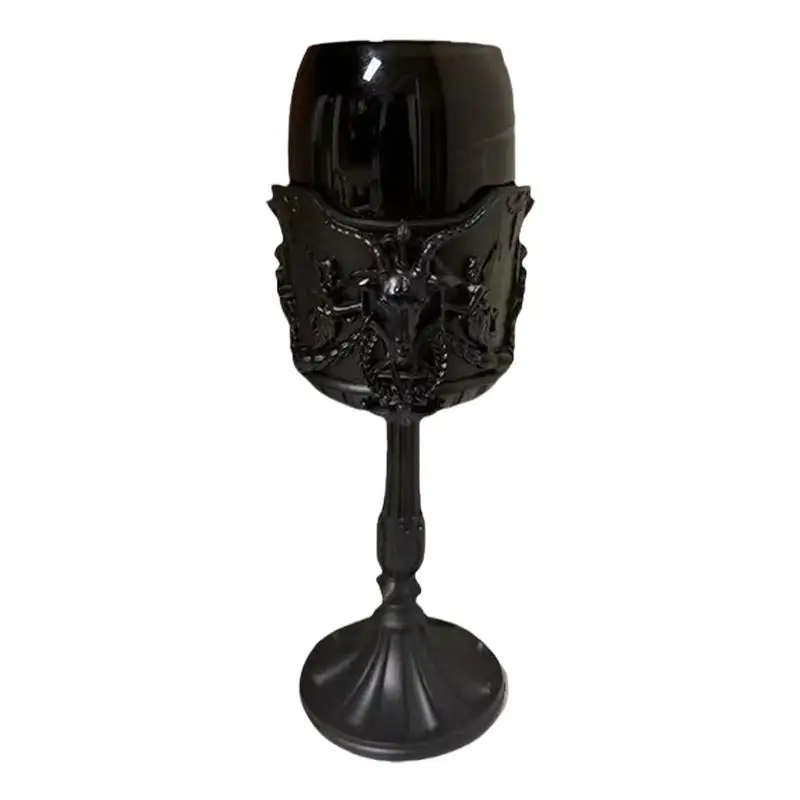 Vampire Wine Glass Raven Dragon Gothic Wine Goblet Style Dark Red Wine Glass Skull Glass Goblet Skull Goblet Creative Glass