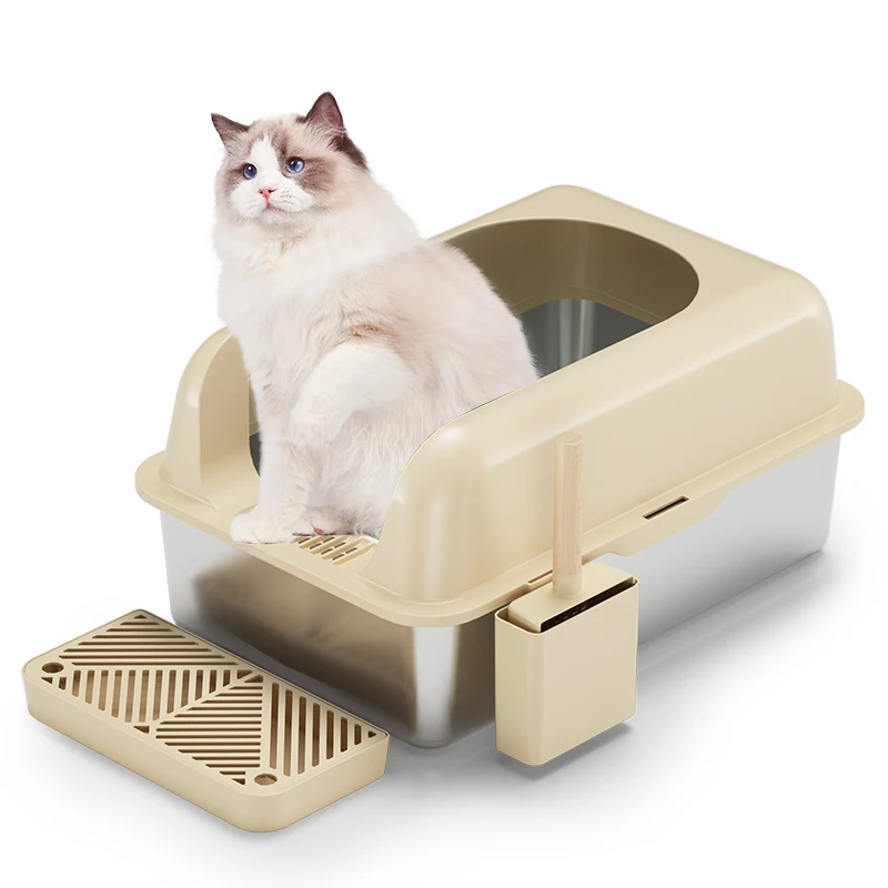 Best Litter Box Toilet Cat XXL Cat Litter Box a view 3
