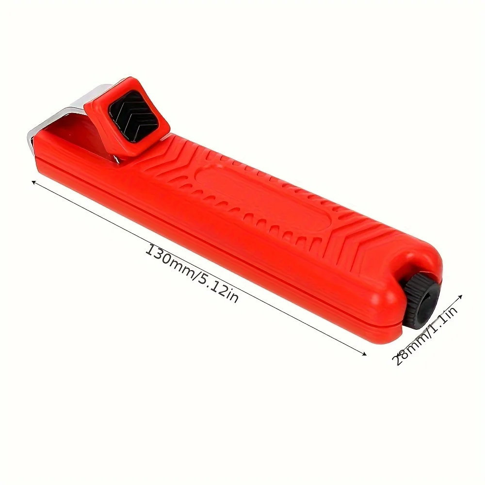 Kabel Messer Stripper Abisolieren Werkzeuge Kunststoff Griff Durchmesser 8-28mm PVC Elektriker Messer Einstellbare Kabel Abisolieren Messer – Detail 3