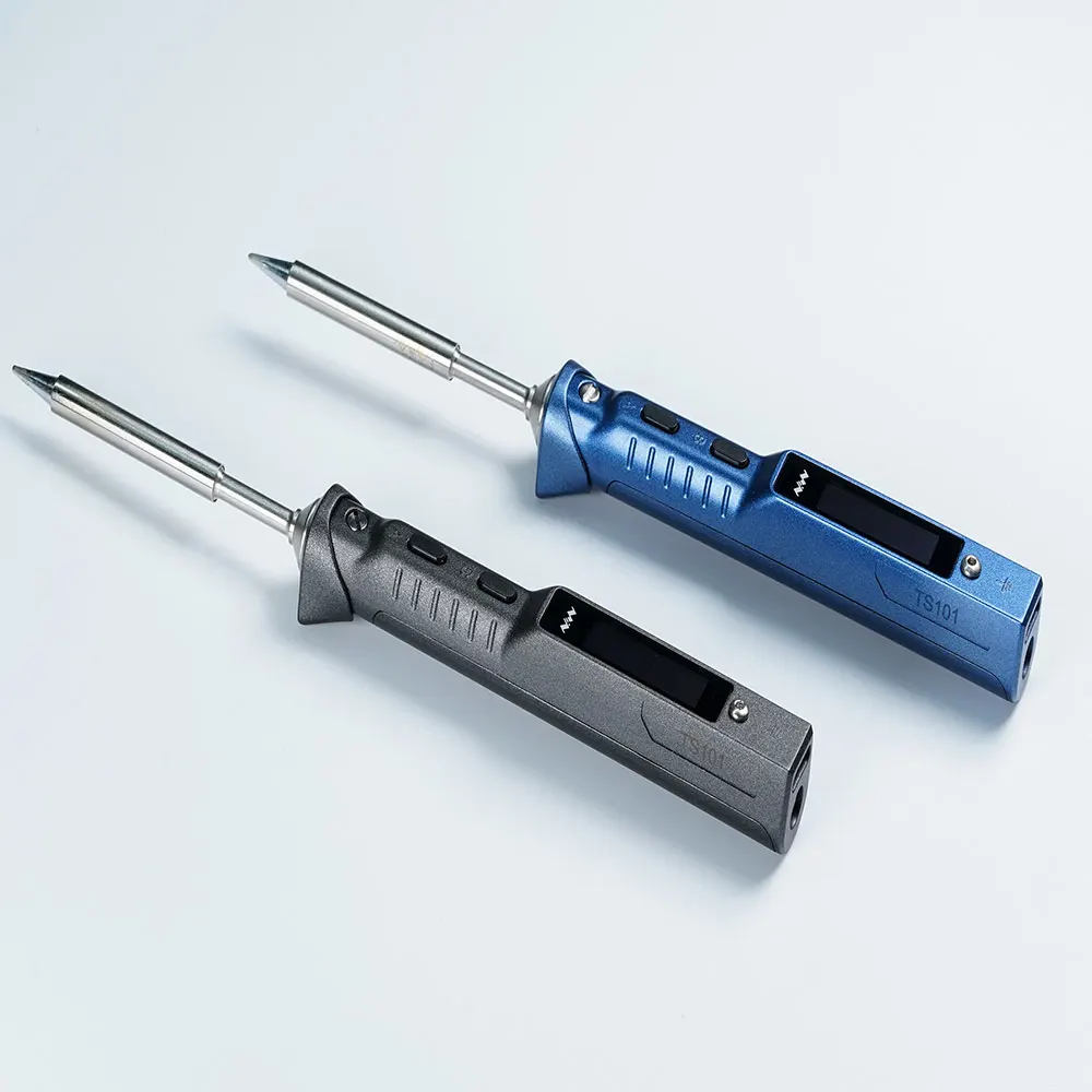 Miniware TS101 Soldering Iron TS100 Upgrade Original Portable Adjustable Temperature Digital Solder Station Tip TS-BC2 PD3.1 90W
