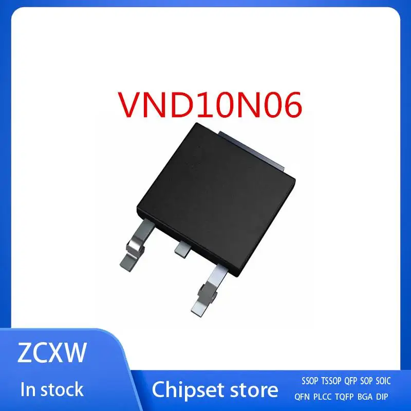 10PCS/LOT  NEW     VND10N06 VND10  TO-252