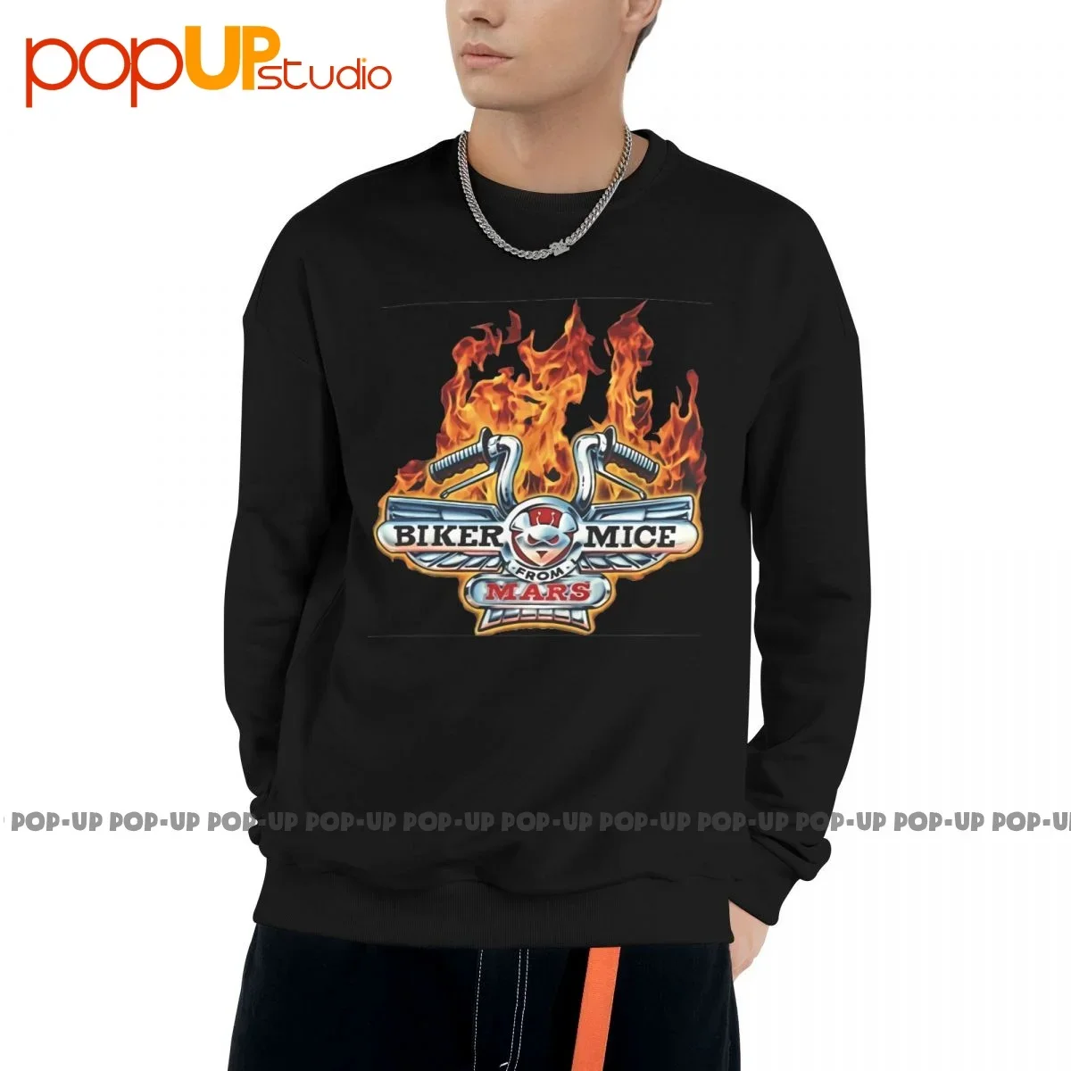

Biker Mice From Mars Retro Cartoon Sweatshirt Pullover Shirts Soft Unique Hip Hop High Quality