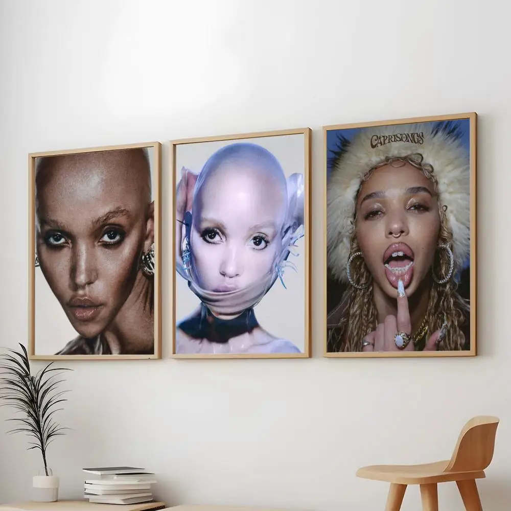 Singer F-FKA twigs futuristic art Painting Calligraphy Modern Canvas Wall Art Print Stylish Bedroom Cafe Home Decor Gift