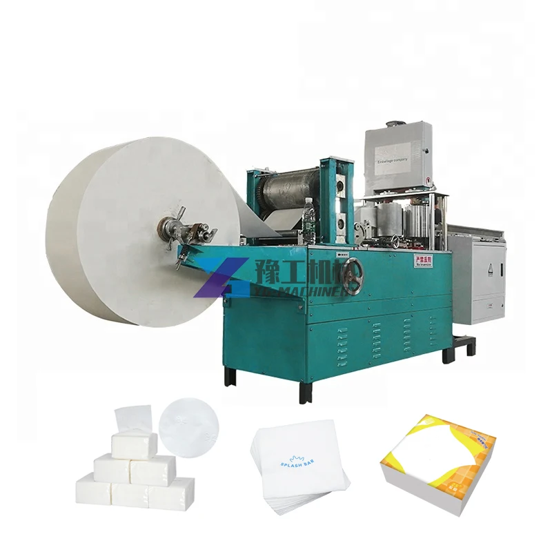 Fully Automatic Soft Two Colours Table Tissue Paper Machine Napkin Paper Making Machine Price