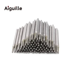 100pcs/set Diamond Grinding Point Diamond Drilling Bits Drilling Bits 0.8mm-2.5mm Jade Stone Grinding Burr
