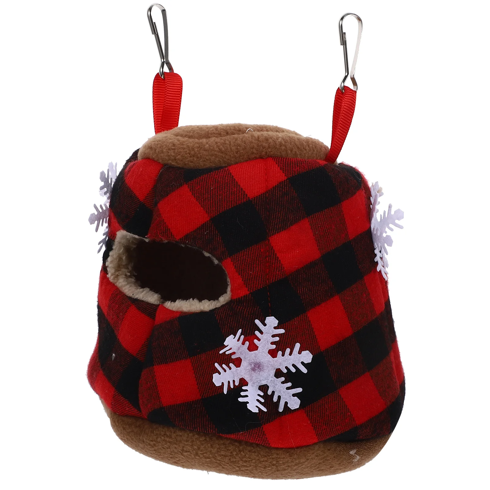 

Snowflake Cotton Hideout for Hamster Guinea Pig Chinchilla Hanging Warm Sleeping Bed Comfortable Cage Accessory Small Pet