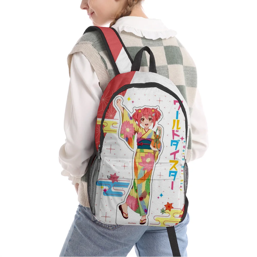 World Dai Star Harajuku New Anime Backpack Adult Unisex Kids Bags Daypack Backpack School Anime Bags Back To School