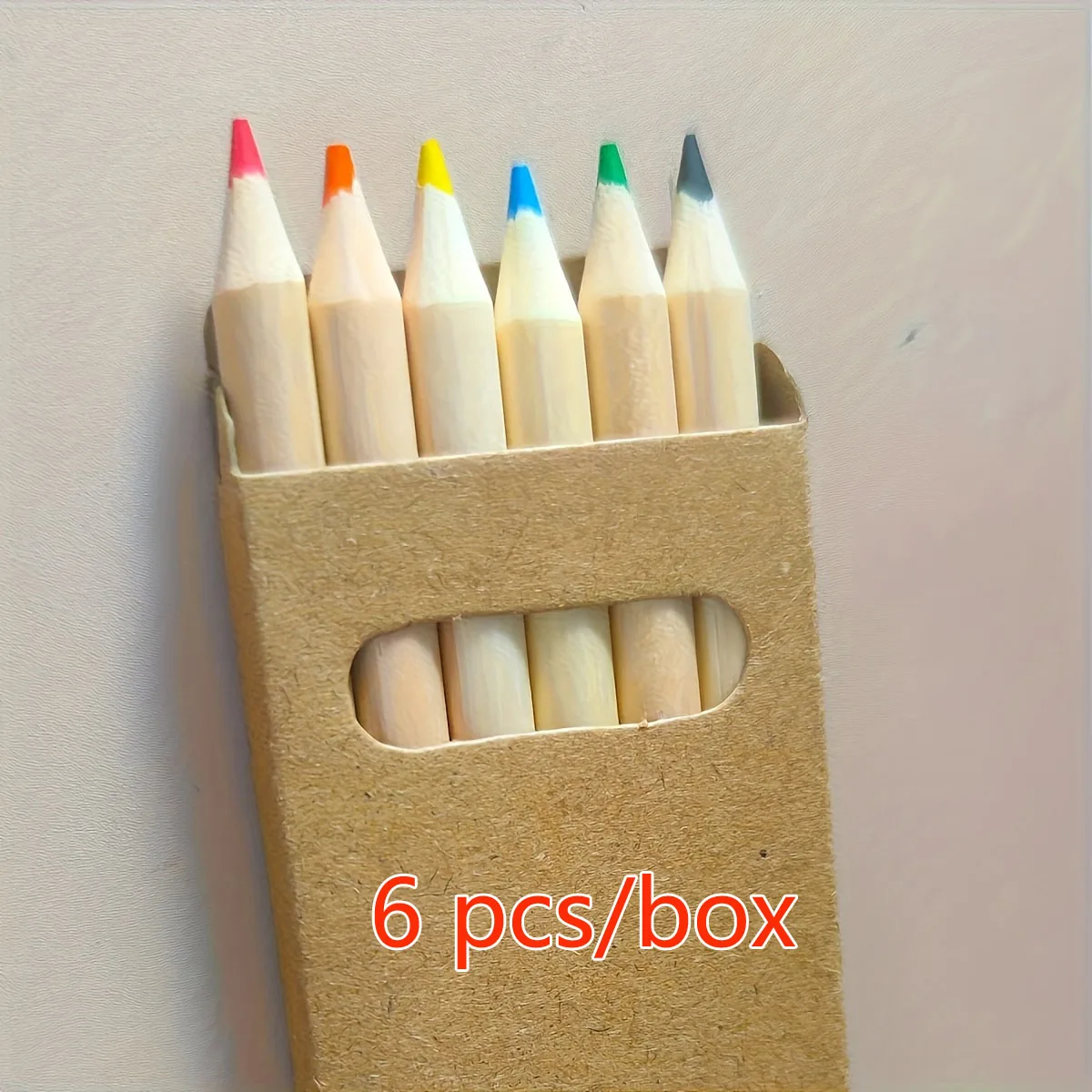 36/12pcs 8.8CM Mini Colored Pencil Kawaii Kids Children Small Draw Pen Cute Wooden Colored Pencil Set for School Supplies Gift image 6