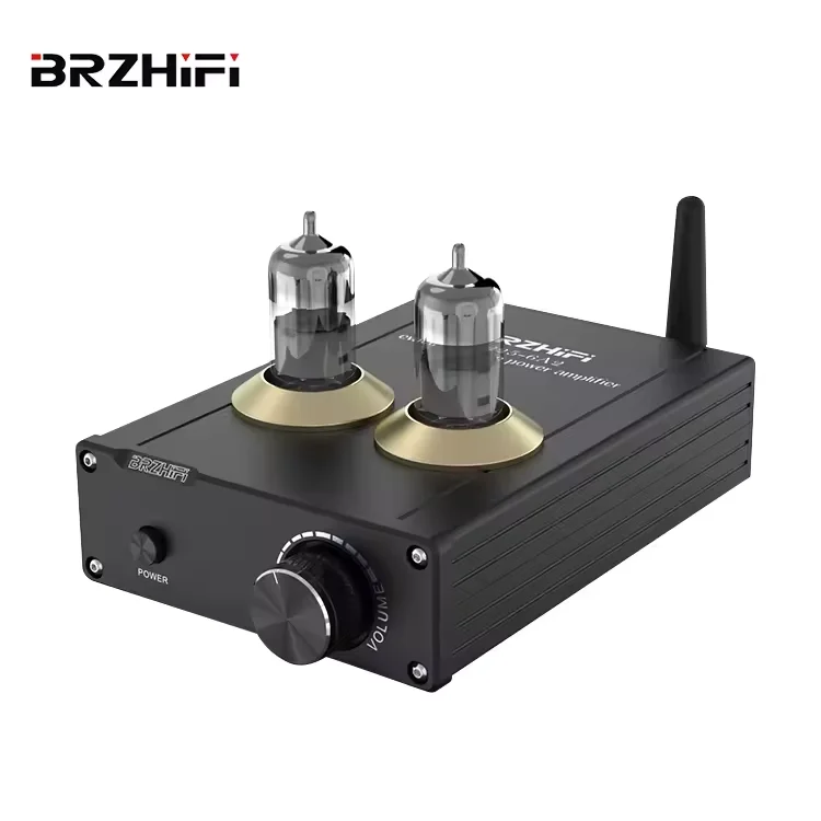 

BRZHIFI TPA-6A2 Beginner Tube Amplifier Mini Size HiFi BT 5.0 Vacuum Tube Digital Amplifier