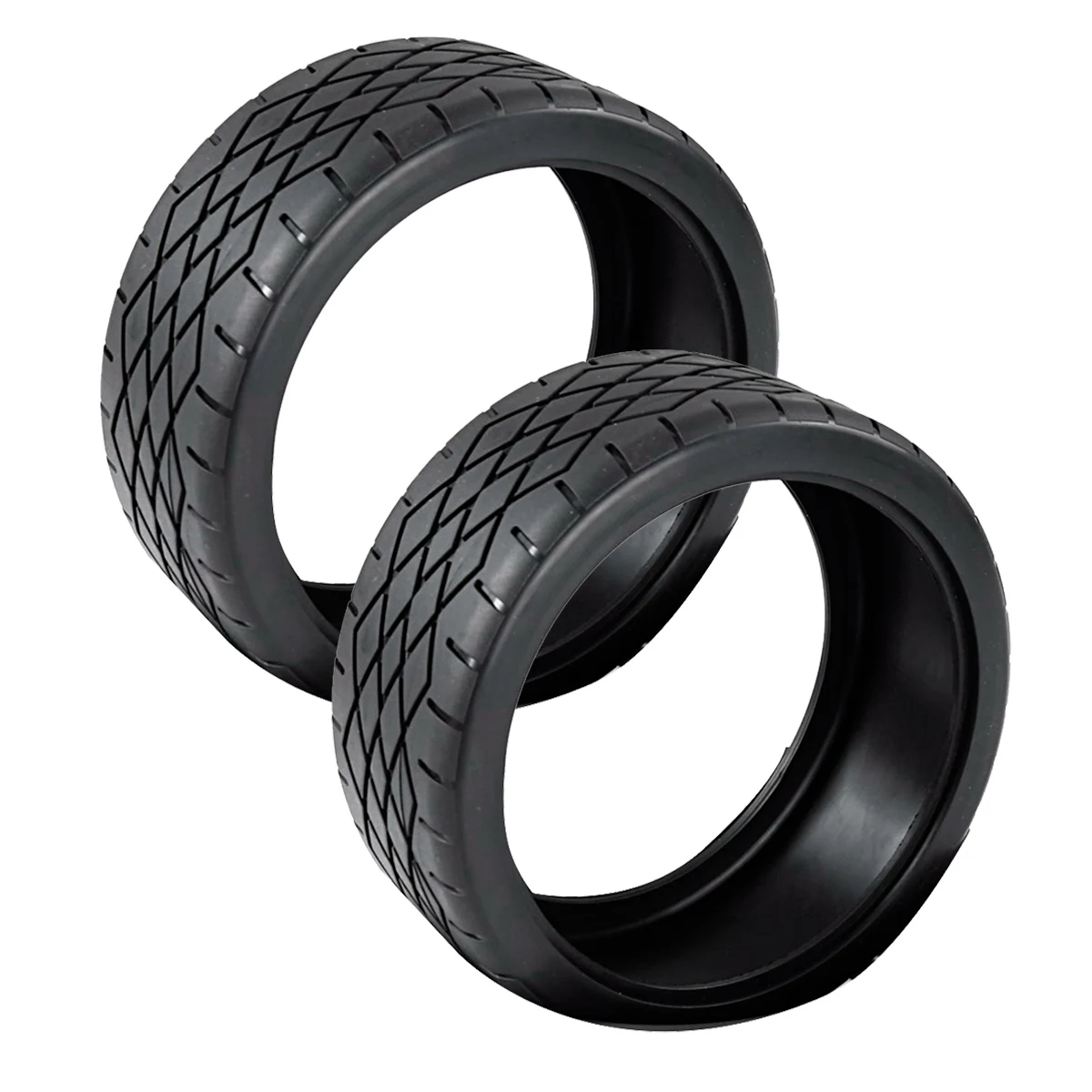 2PCS Tyre Parts Tires Skin Set for 1/5 Scale Rovan F5 MCD XS-5 Rc Car Parts