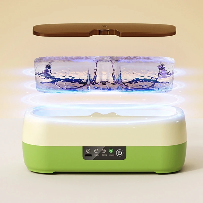 Glasses Cleaning Ultrasonic Jewelry Cleaner Machine High Frequency Ultrasonic Cleaning Bath For Jewelry Washing Durable