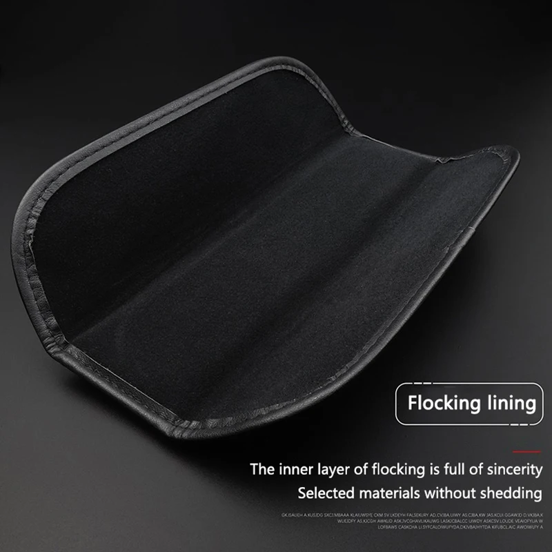 2 قطعة حزام مقعد السيارة الجلدية سلامة الكتف وسادة غطاء للحماية لشركة هيونداي I10 I20 I30 IX20 IX35 توكسون سولاريس أكسنت أزيرا #5