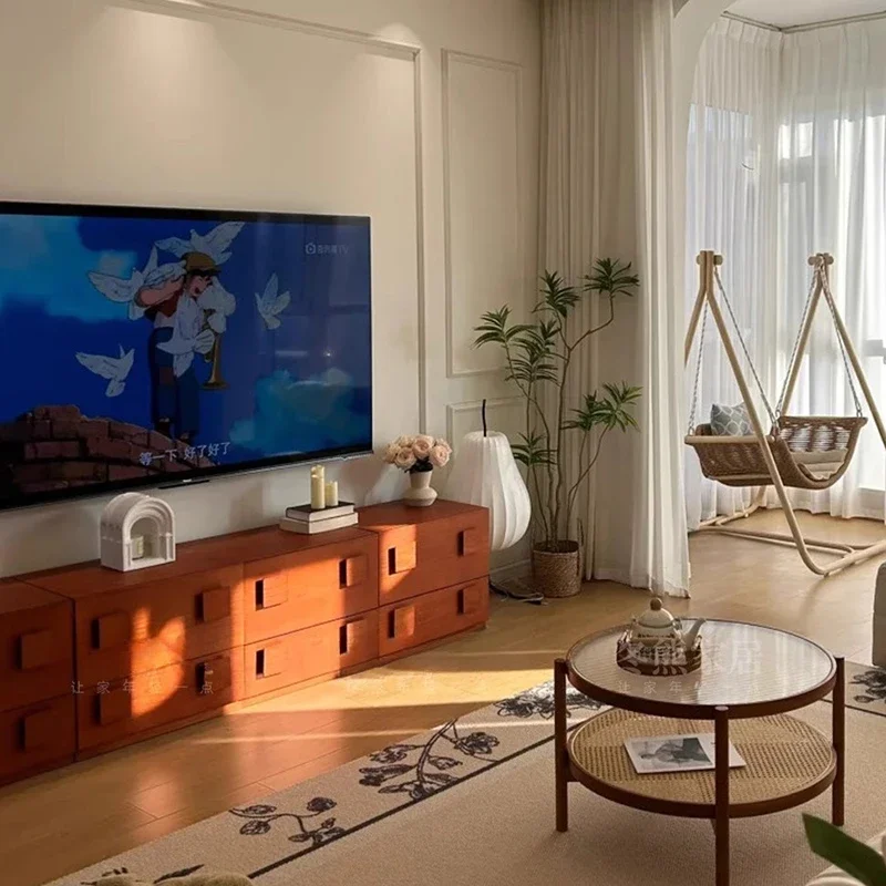 Media Console Tv Cabinet Floating Wall Shelves Supports Tv Cabinet Entertainment Center Stand Muebles Para El Hogar Furniture