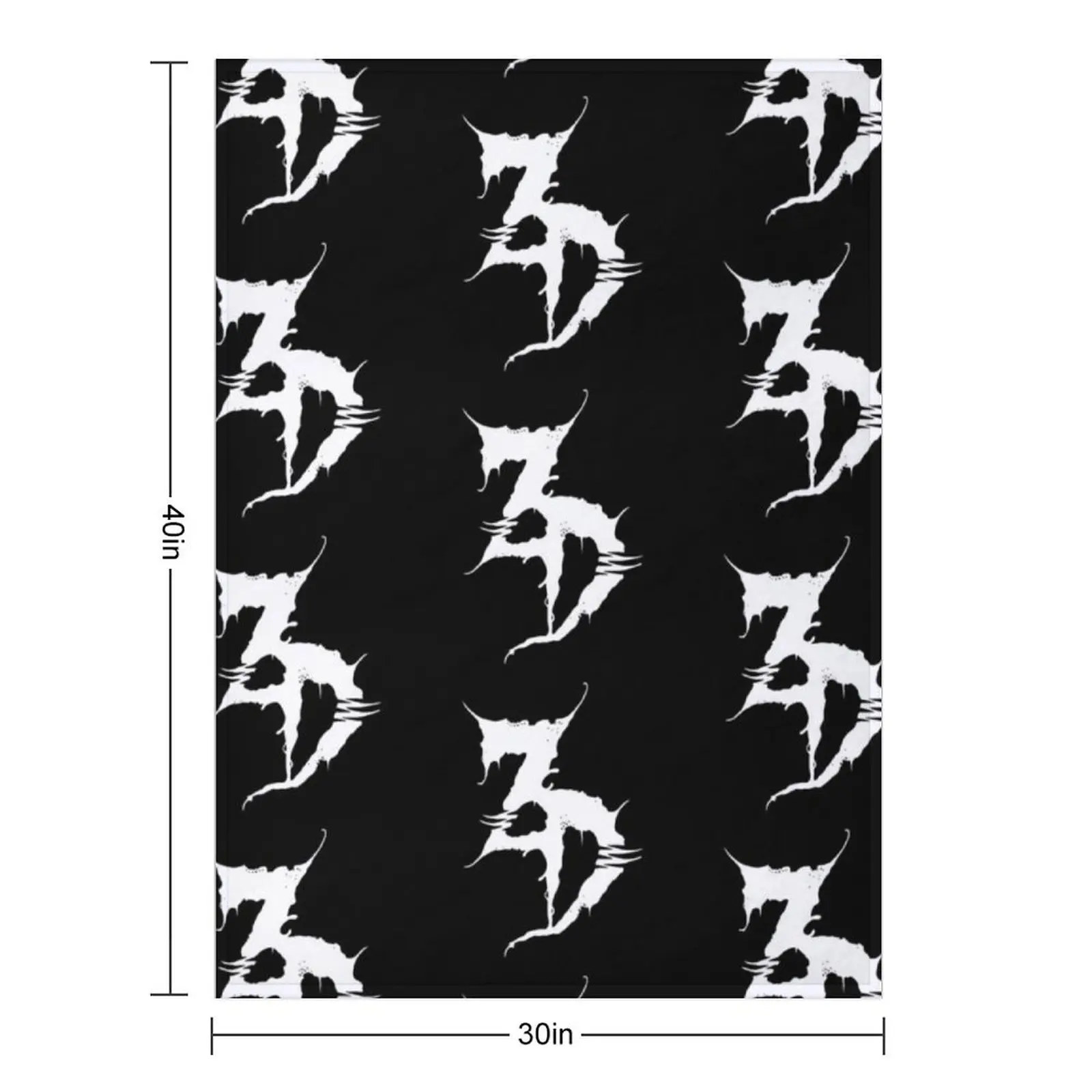 Zeds الميت رمي بطانية تأثيري أنيمي القطبية الزخارف لبطانيات الأريكة الزخرفية