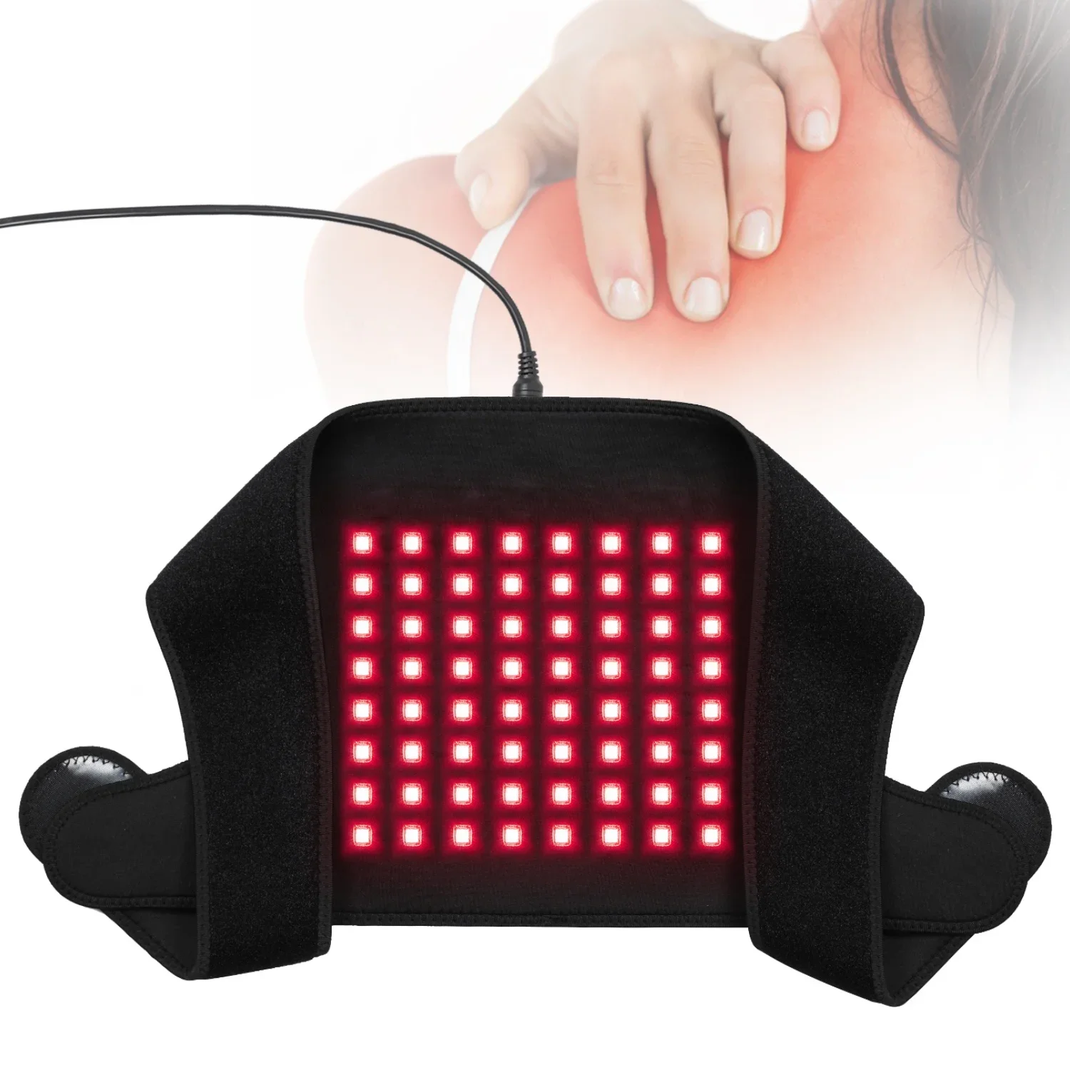 Good Effect Infrared  Shoulder Strap Red Light for Back Pain Relief Wearable Devices  Home Use