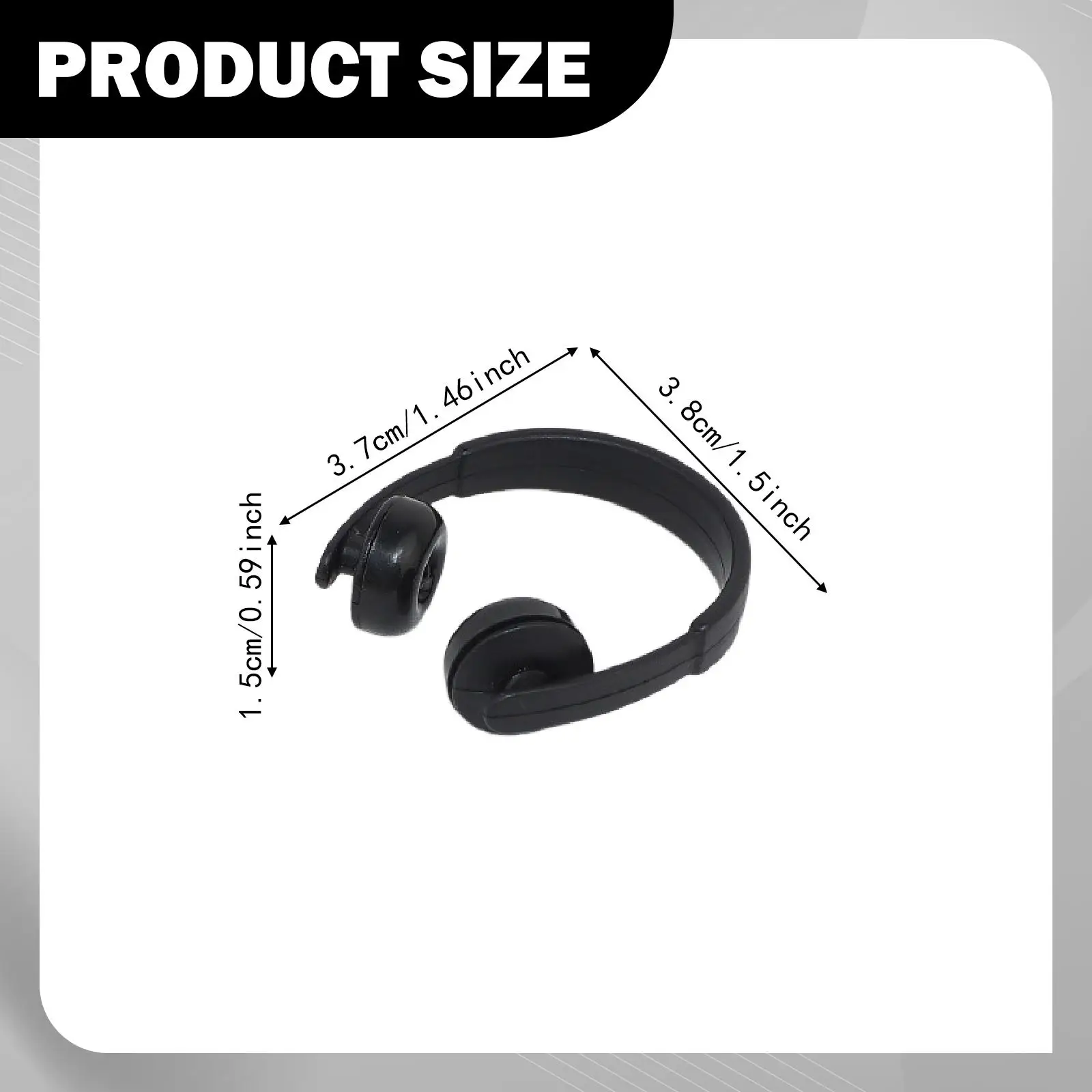 

BJD Doll Headphones Mini Lightweight Headset Model Toy for Dolls Birthday Gift and 1