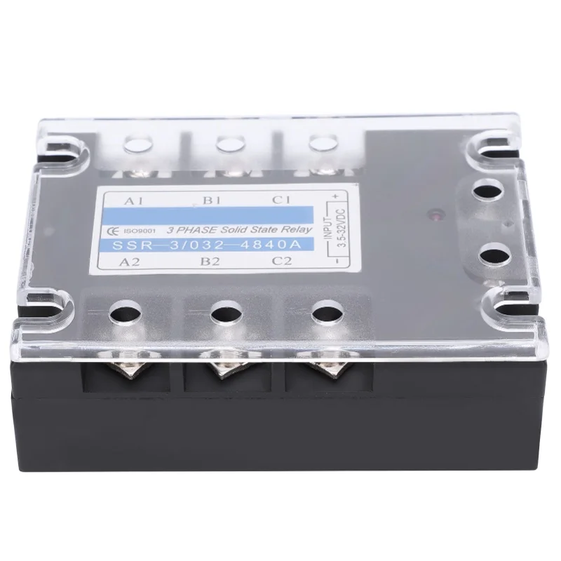 3 Phase Solid State Relay SSR-3 D4840 40A DCAC 480V Distribution Control Equipment
