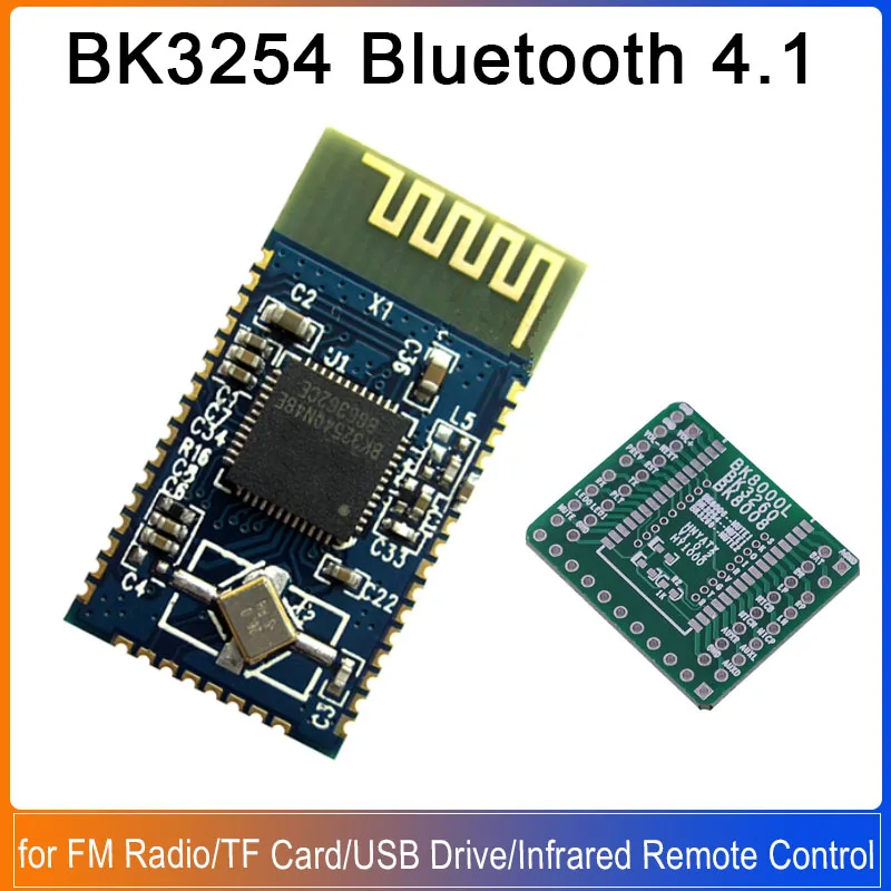 BK3254 Bluetooth 4.1 Stereo Audio Module F-6888 FM Radio/TF Card/USB Drive/Infrared Remote Control