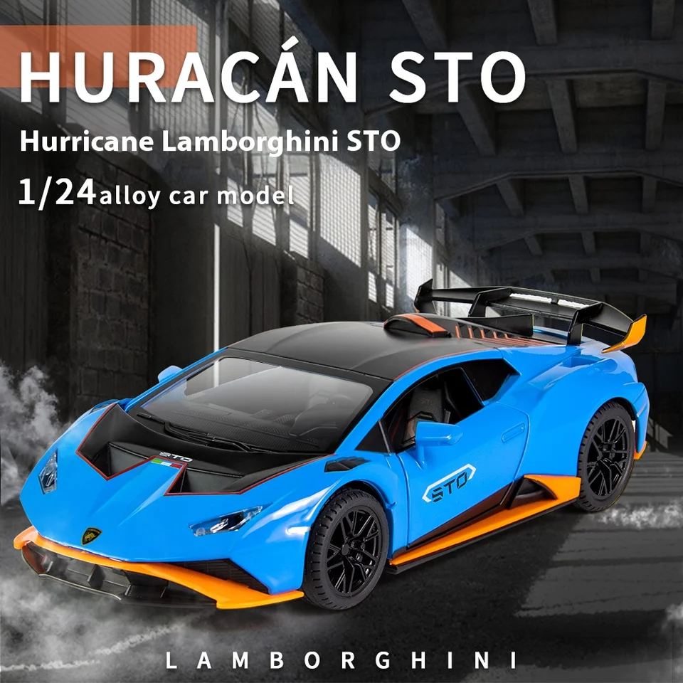 1:24 Lamborghini Huracan STO Diecast Model Car