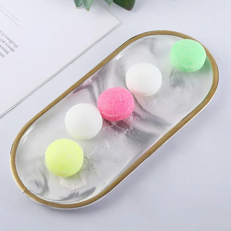 5PCS Colorful EVA Lemon Smell Urinal Toilet Deodorant Ball Restroom Air Purification Scent Ball Room Fresheners