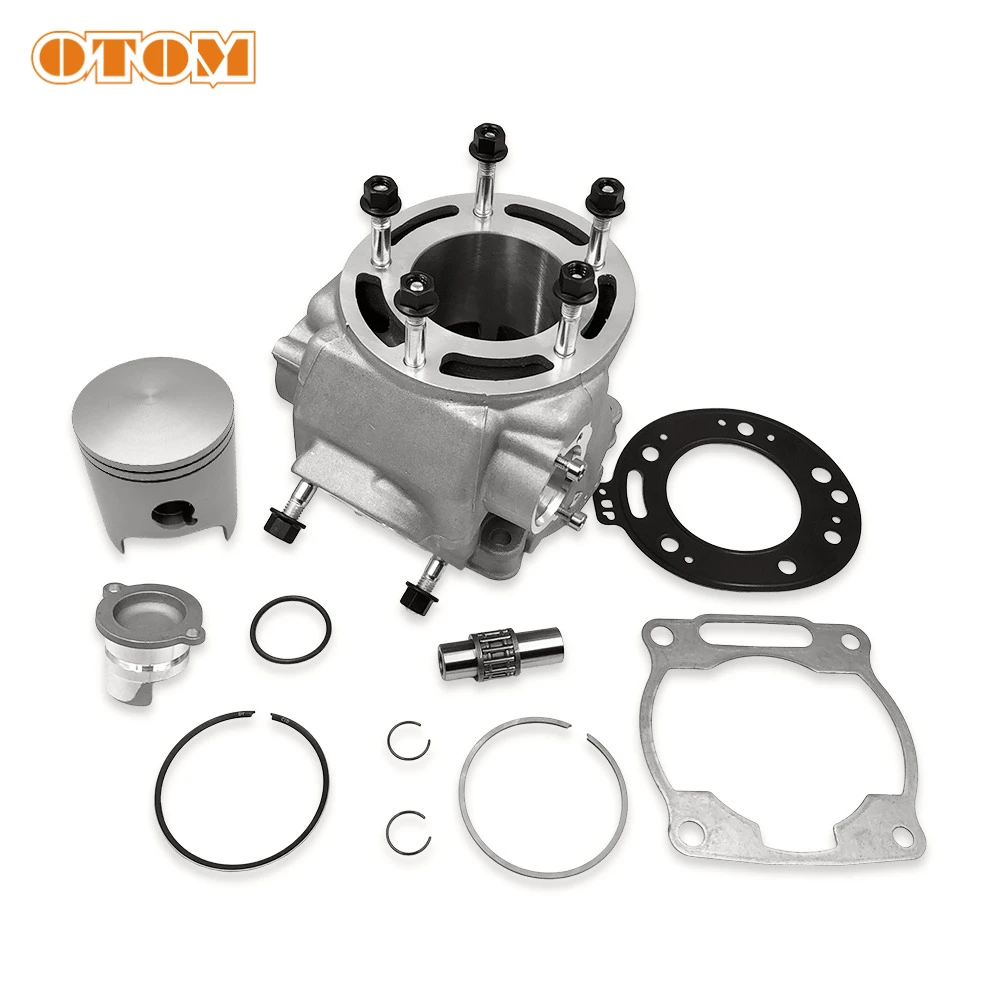 Motorcycle 2 Stroke Cylinder Kit 66.8mm Cylinder Block Piston Gasket Piston Ring For YAMAHA DT230 Loncin MT250 TSE250R KEWS KAYO - view 4