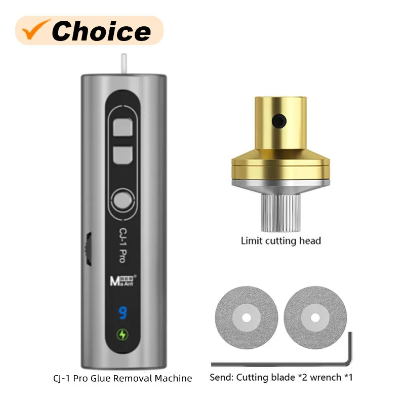 

MaAnt MY-060 Высокоточная прецизионная режущая головка, поддержка одинарной/двойной резки с инструментом для ремонта угла резки ЖК-экрана CJ-1Pro