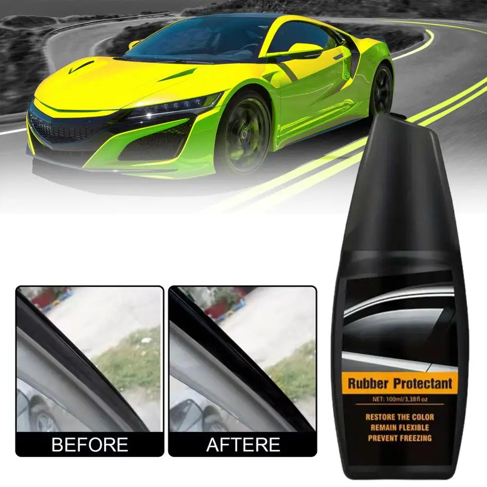 

Automotive Rubber Protectant Anti Cracking Rubber Strip Protection Car Window Rubber Lubricant For Car, SUV A4Y2