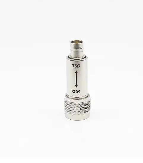 

Преобразователь импеданса, разъем N в разъем BNC, 50 Ом в 75 Ом, 75 Ом в 50 Ом